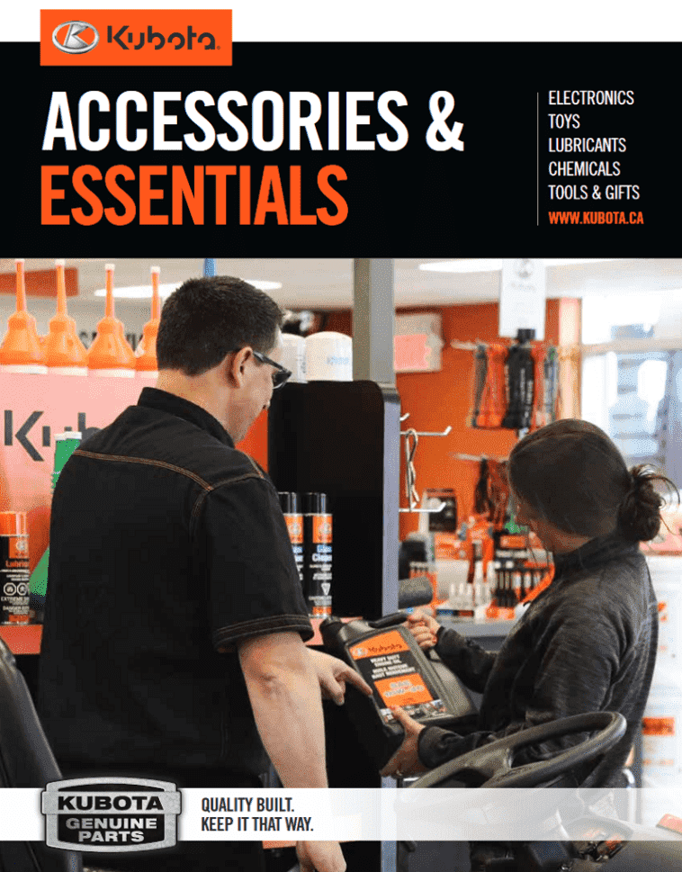 Kubota - Accesories & Essentials